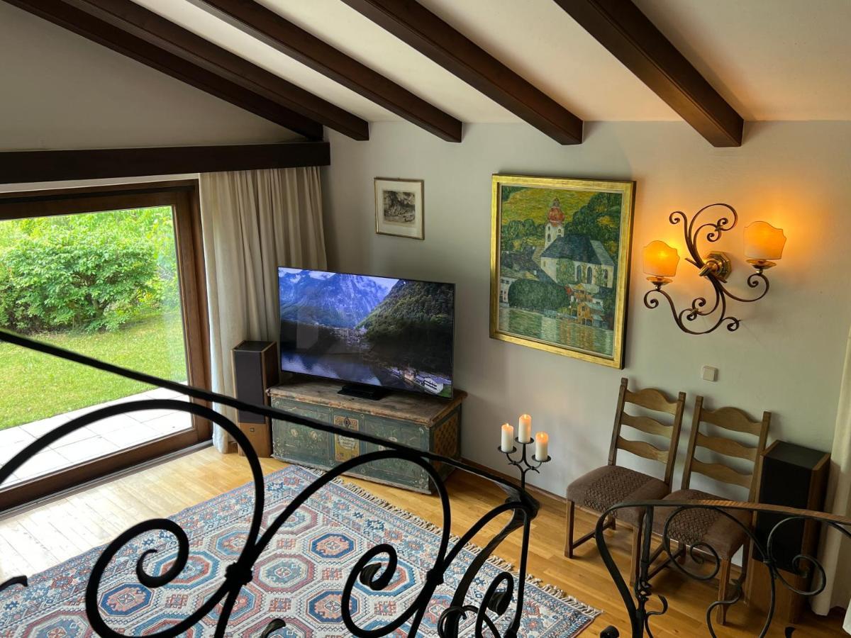 Gemütliche Landhausvilla mit Kamin und Kachelofen Unterach am Attersee Exterior foto