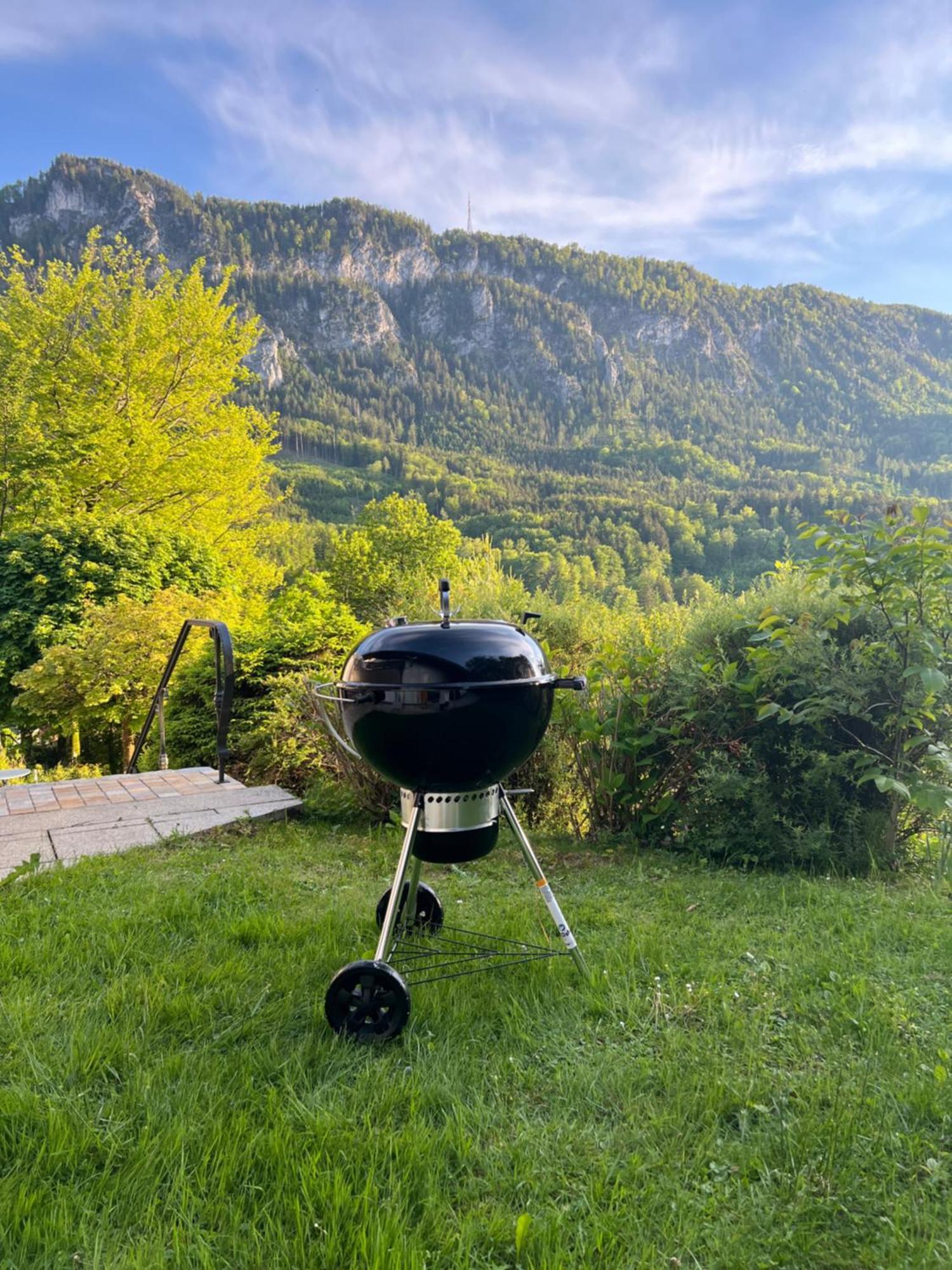 Gemütliche Landhausvilla mit Kamin und Kachelofen Unterach am Attersee Exterior foto