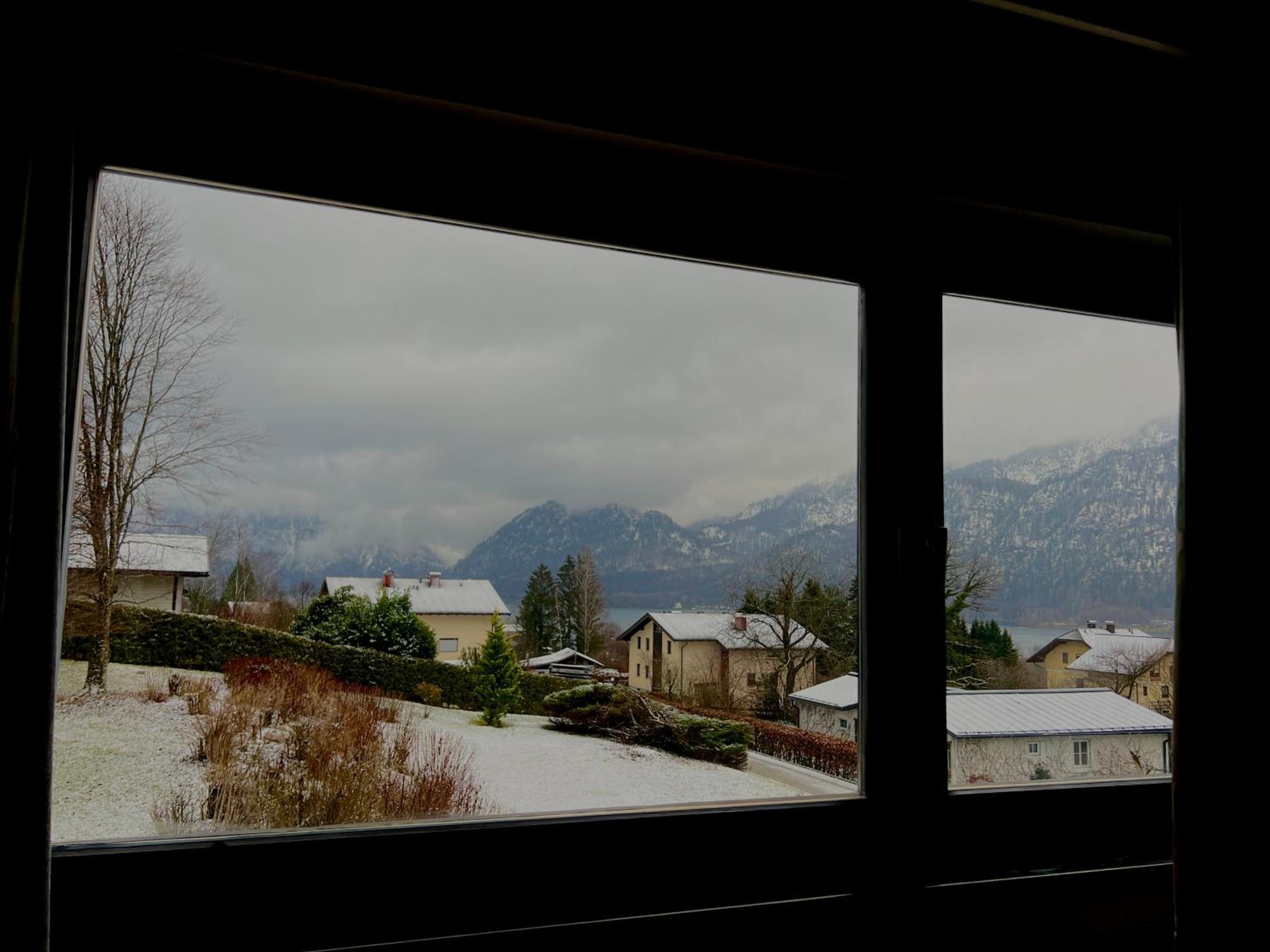 Gemütliche Landhausvilla mit Kamin und Kachelofen Unterach am Attersee Exterior foto