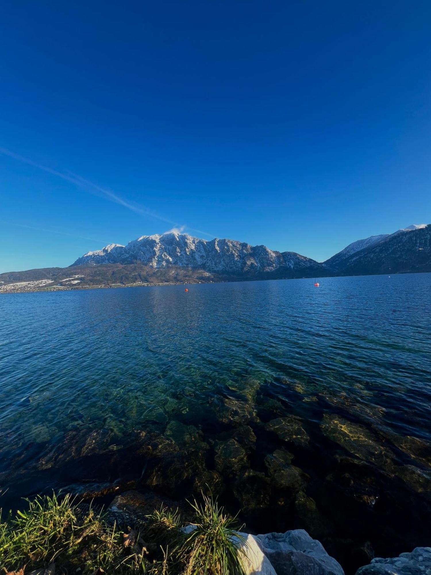 Gemütliche Landhausvilla mit Kamin und Kachelofen Unterach am Attersee Exterior foto